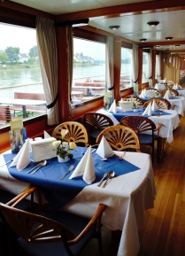 River cruise along the Rhine, Germany